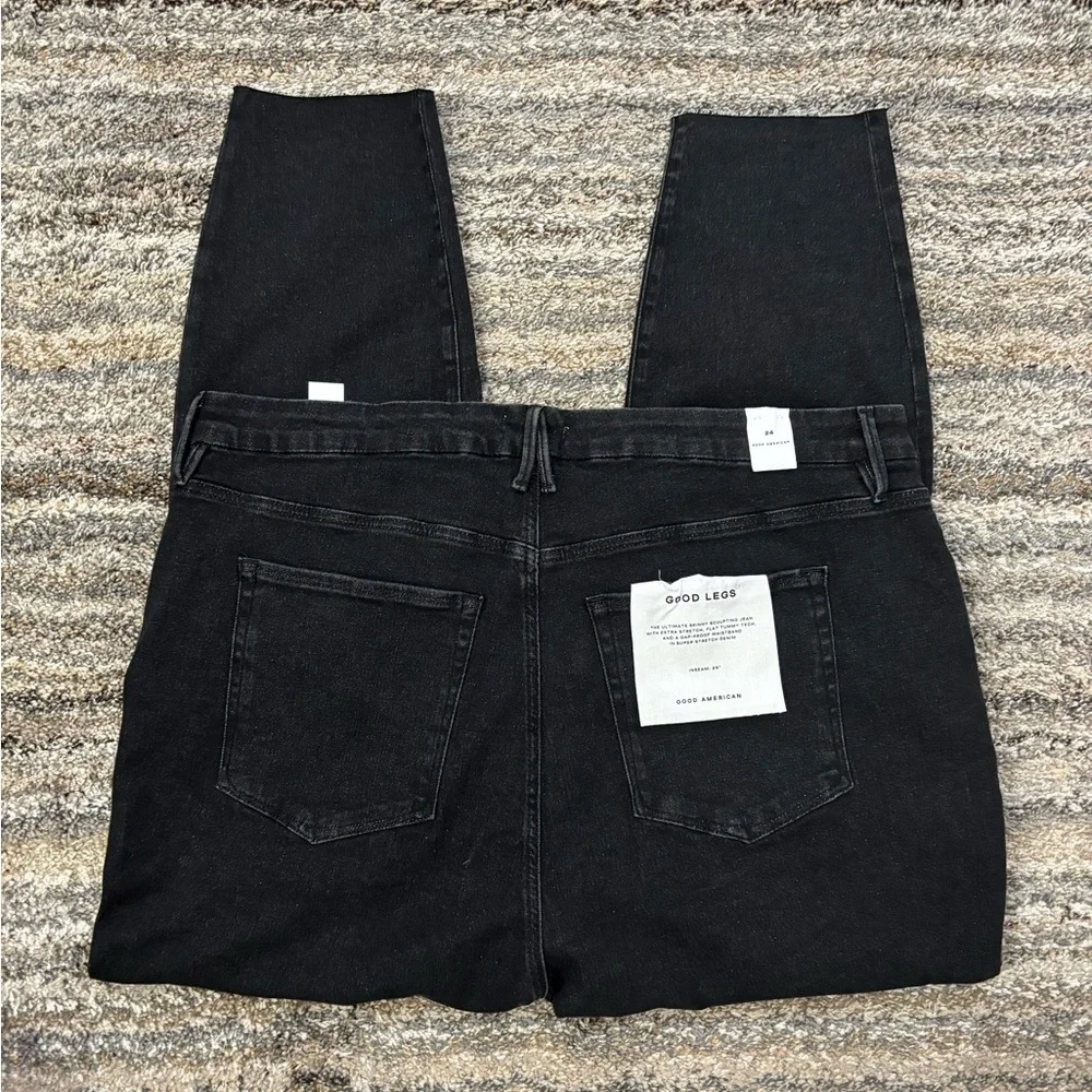 Good American Good Legs Skinny Jeans Sz 24 NWT | Good American Skinny Jeans NEW* - Picture 10 of 14